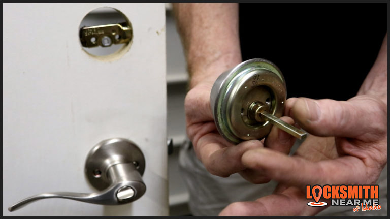 door deadbolt install